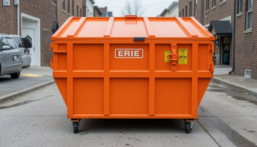 front load dumpsters erie